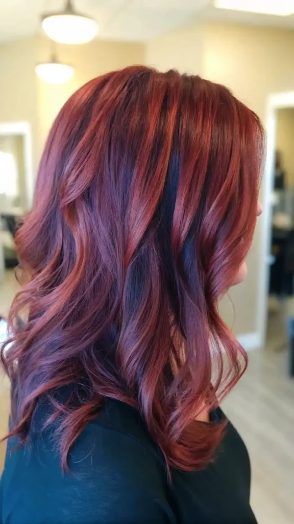 fall vivid hair color