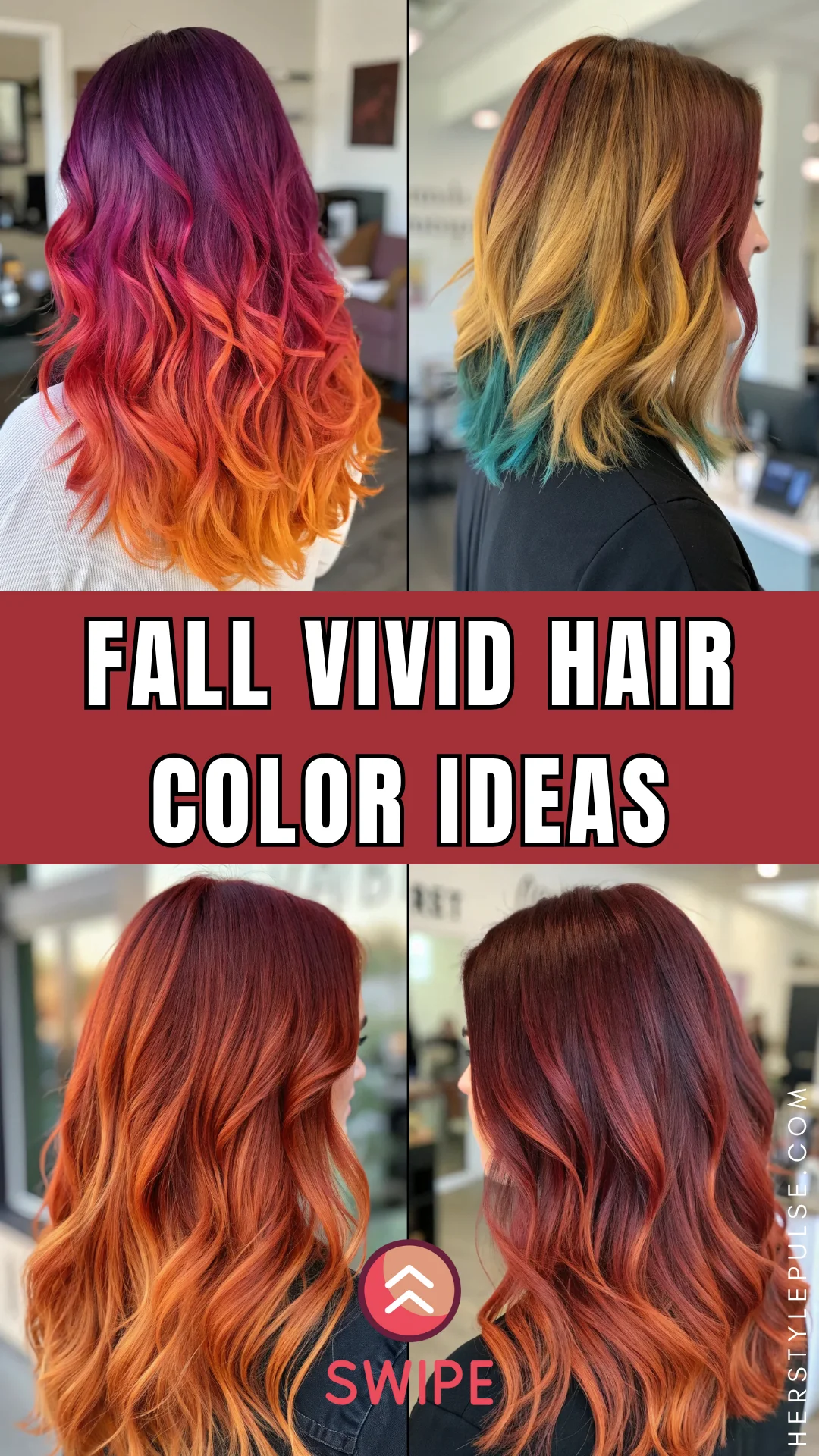 fall vivid hair color ideas