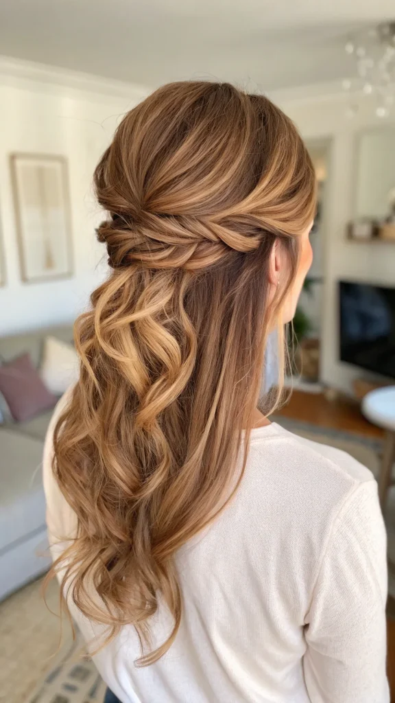 honey caramel highlights on brown hair (10)