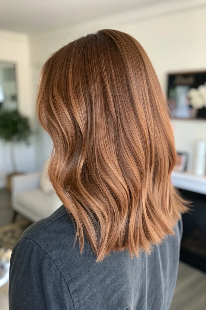 light chocolate copper hair ideas (5)