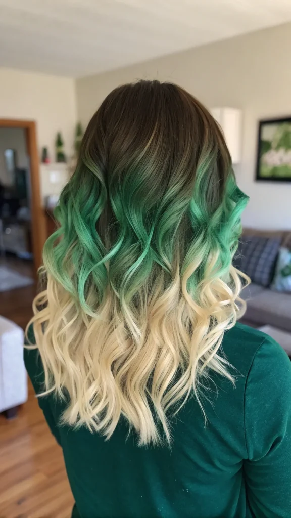 mint green hair color idea (10)