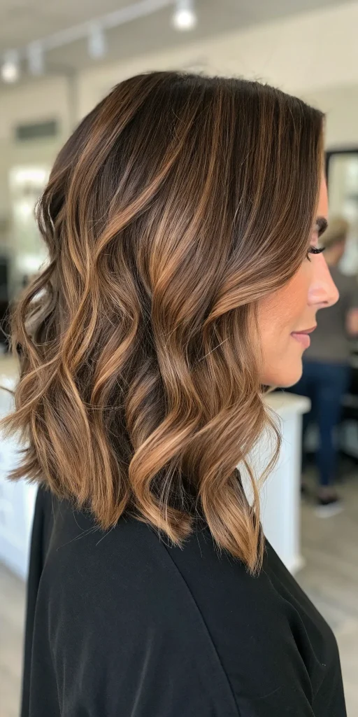 mocha mousse hair color balayage ideas (6)