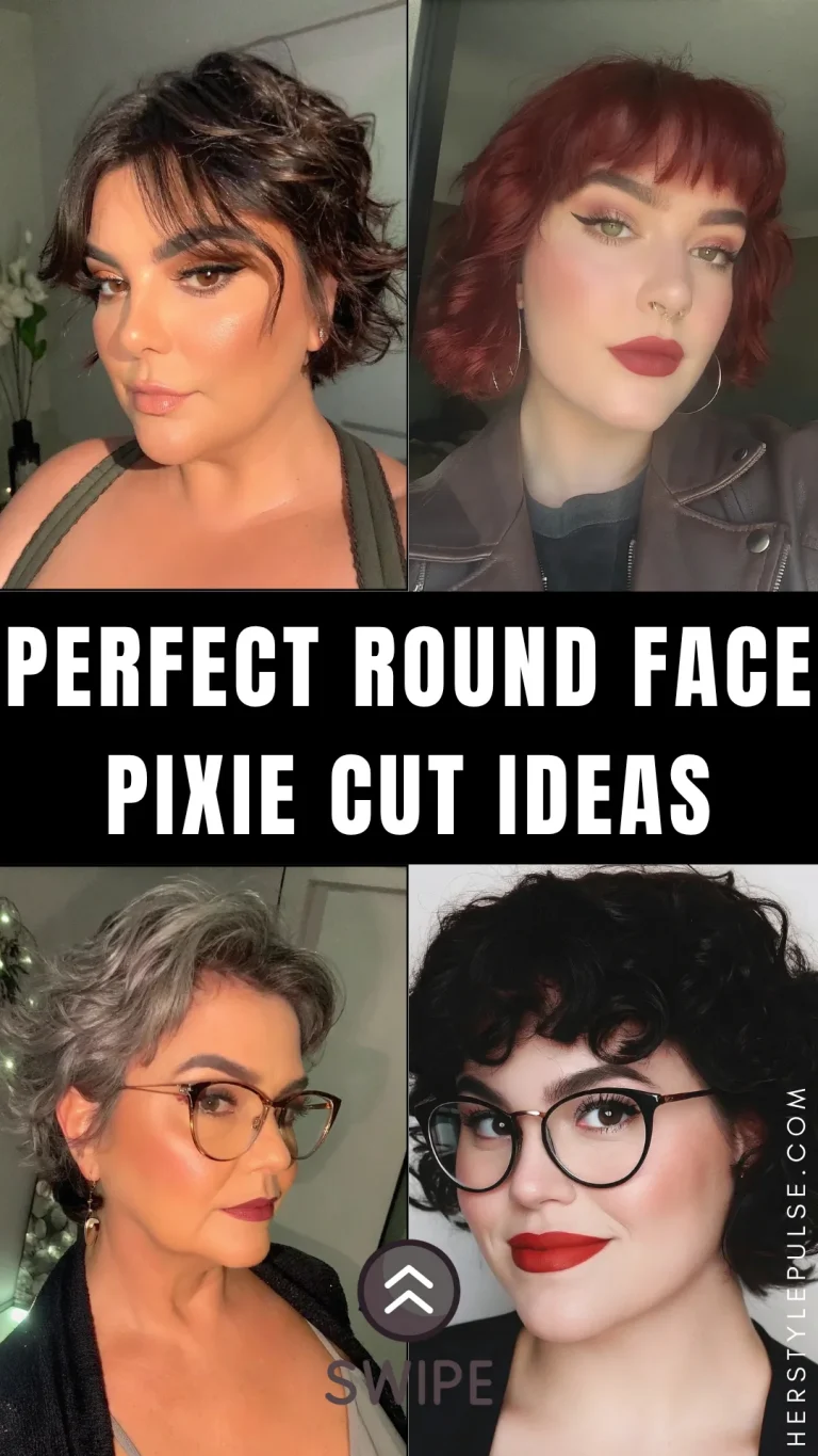 pixie cut round face