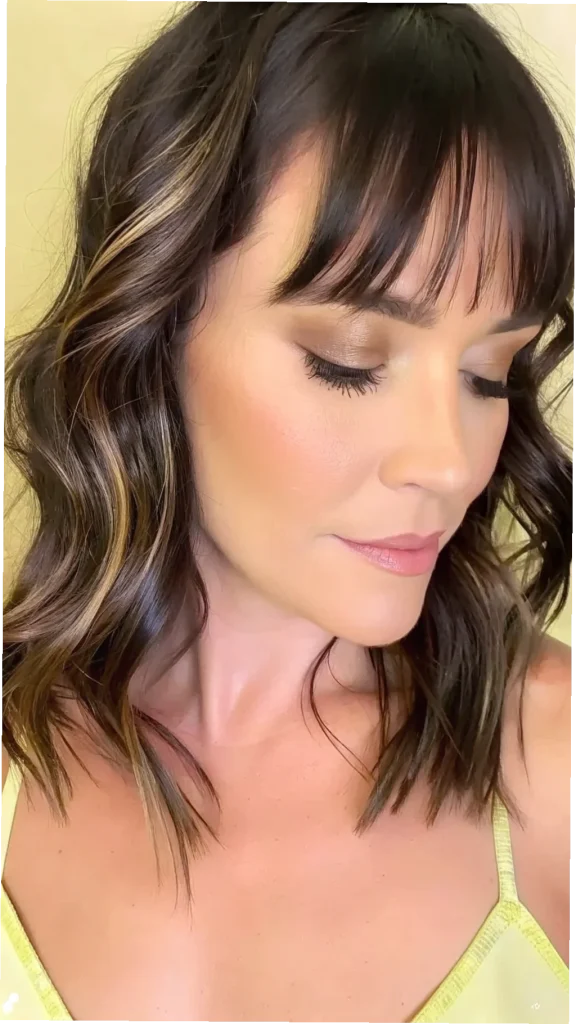 shoulder length hair with face framing bangs (2)