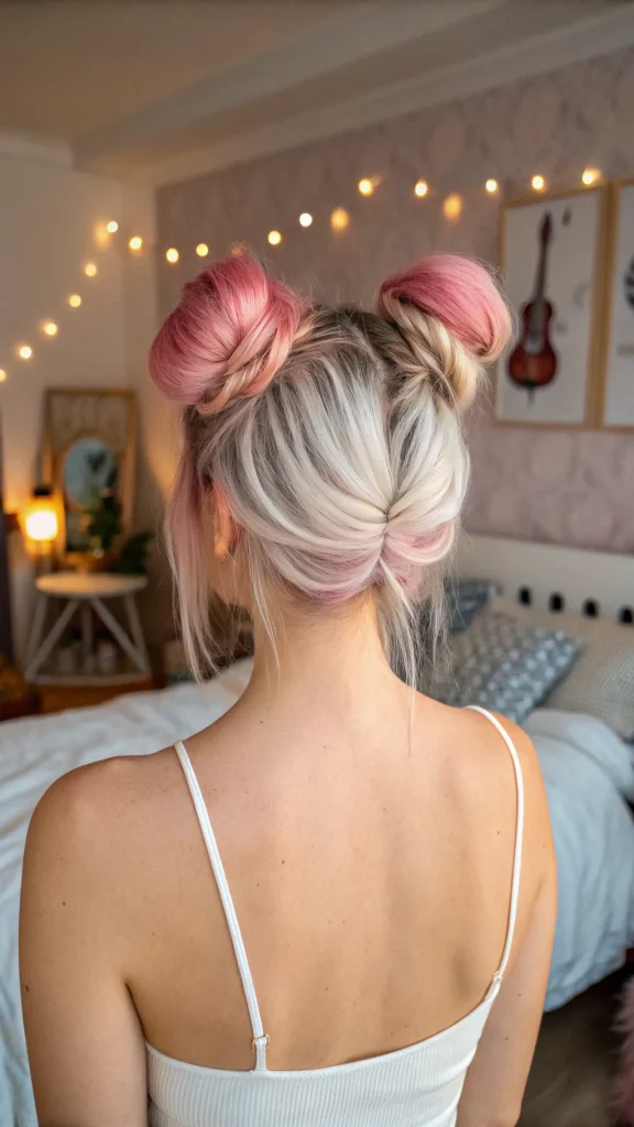 split dyed hair color ideas (3)