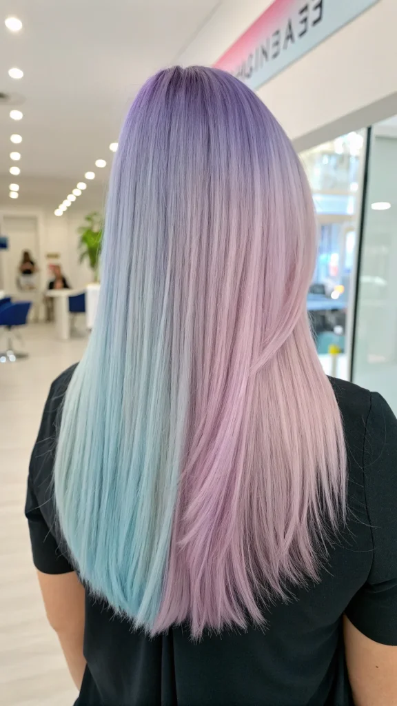 split dyed hair color ideas (5)