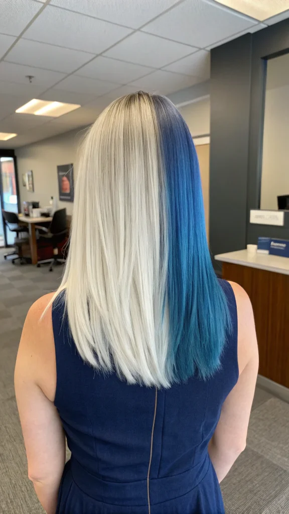 split dyed hair color ideas (9)