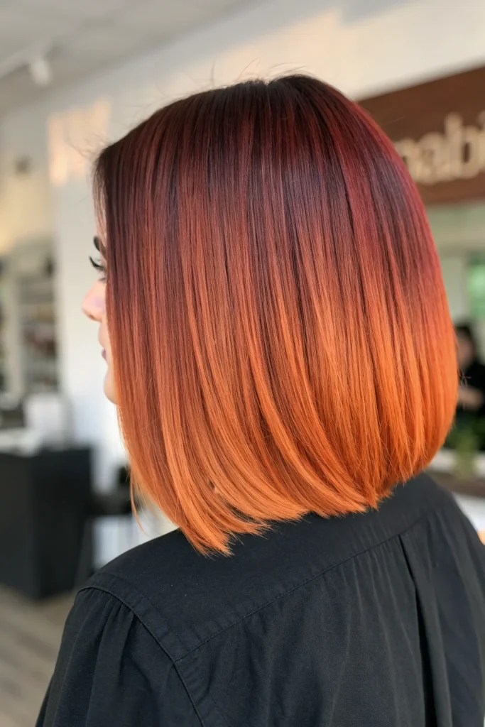 sunset hair color for short hair (5)