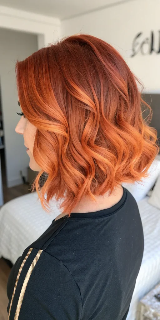 sunset hair color for short hair (9)