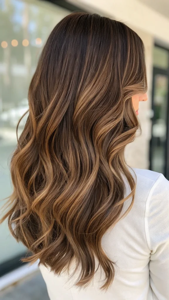 warm brown hair color idea (10)