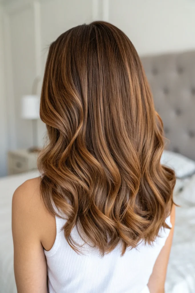 warm brown hair color idea (2)