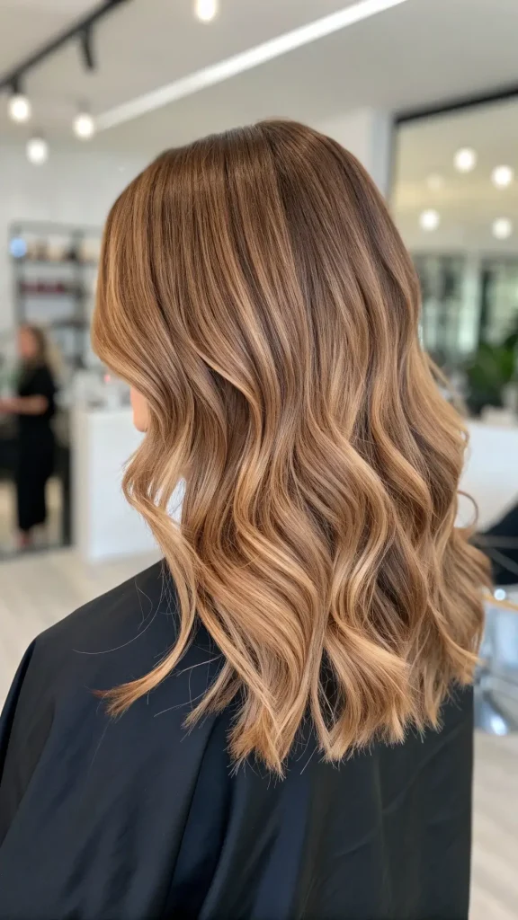 Caramel Latte Hair Color Idea (4)