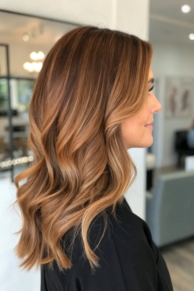Caramel Latte Hair Color Idea (5)