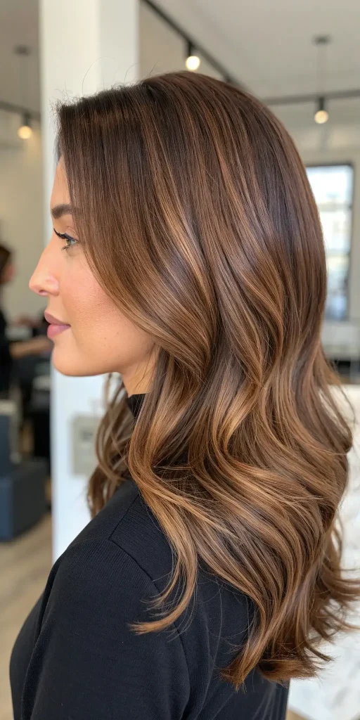 Caramel Latte Hair Color Idea (6)
