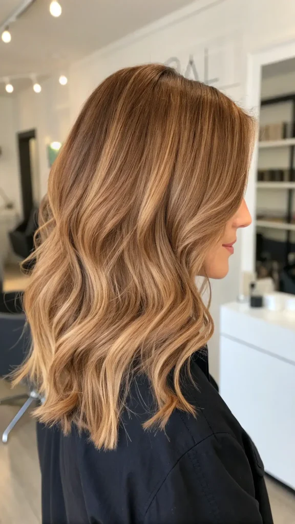 Caramel Latte Hair Color Idea (7)