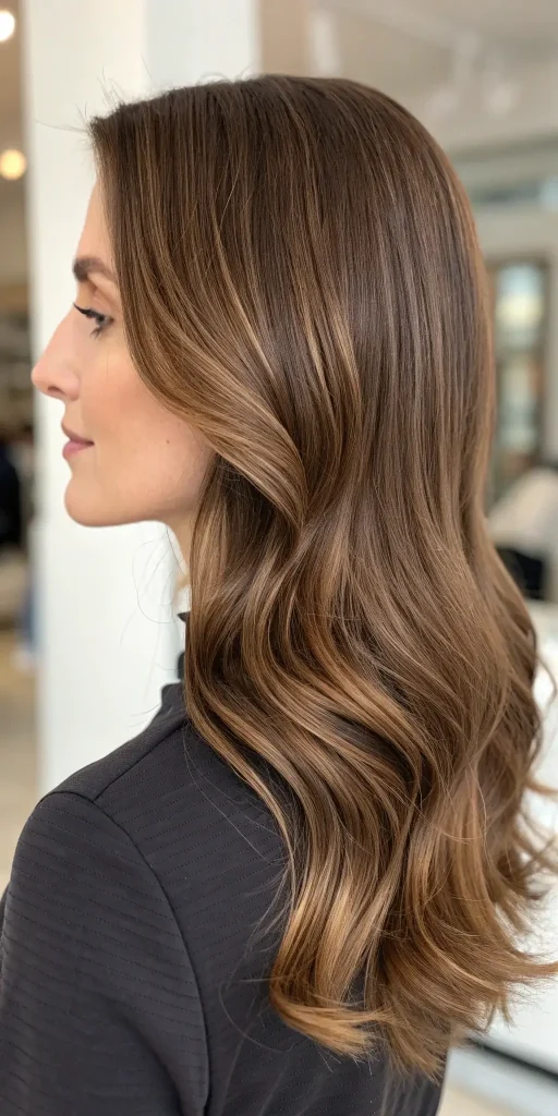 Caramel Latte Hair Color Idea (9)