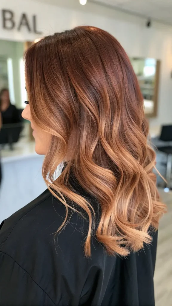 Copper Hair with Blonde Money Piece (8)