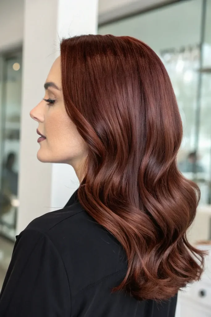 Dark Mahogany Brown Hair Brunettes (2)