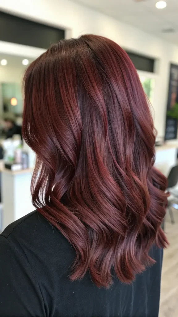 Dark Mahogany Brown Hair Brunettes (5)