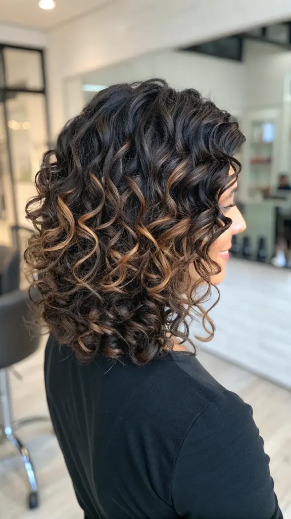 Espresso Highlights on Dark Hair (1)