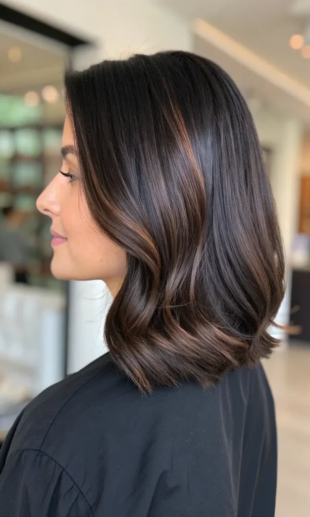 Espresso Highlights on Dark Hair (4)