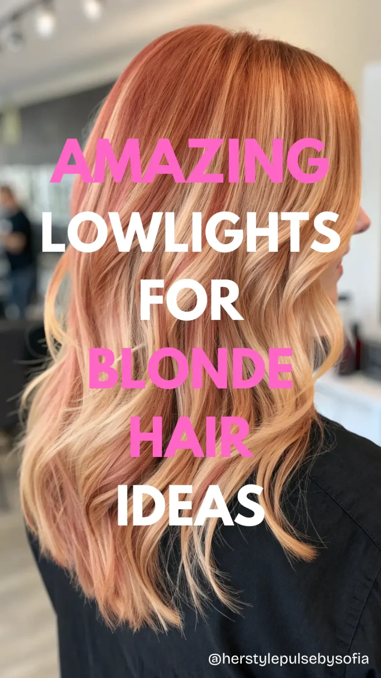 Lowlights for Blonde Hair Ideas