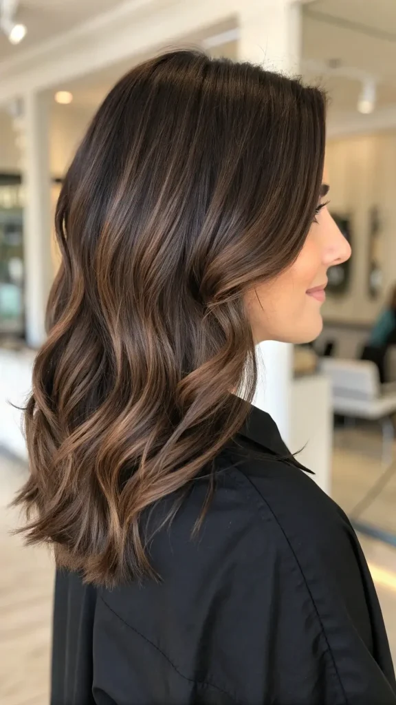 Mocha Brown Balayage Hair Color Ideas (1)