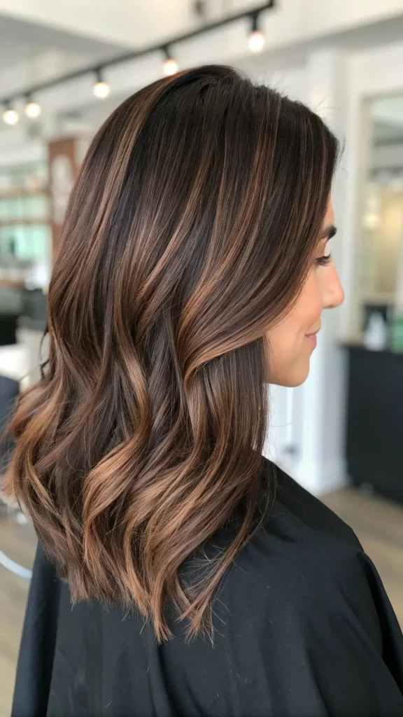 Mocha Brown Balayage Hair Color Ideas (4)