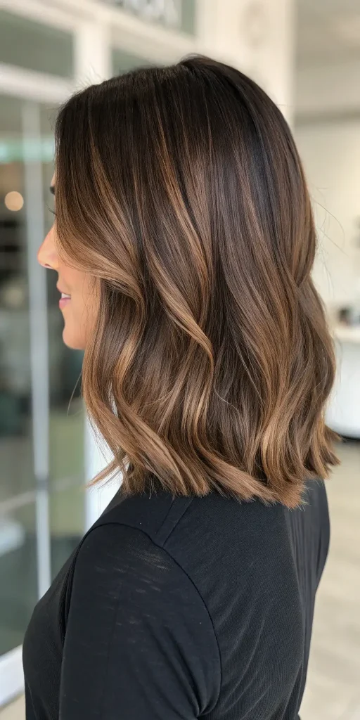 Mocha Brown Balayage Hair Color Ideas (6)