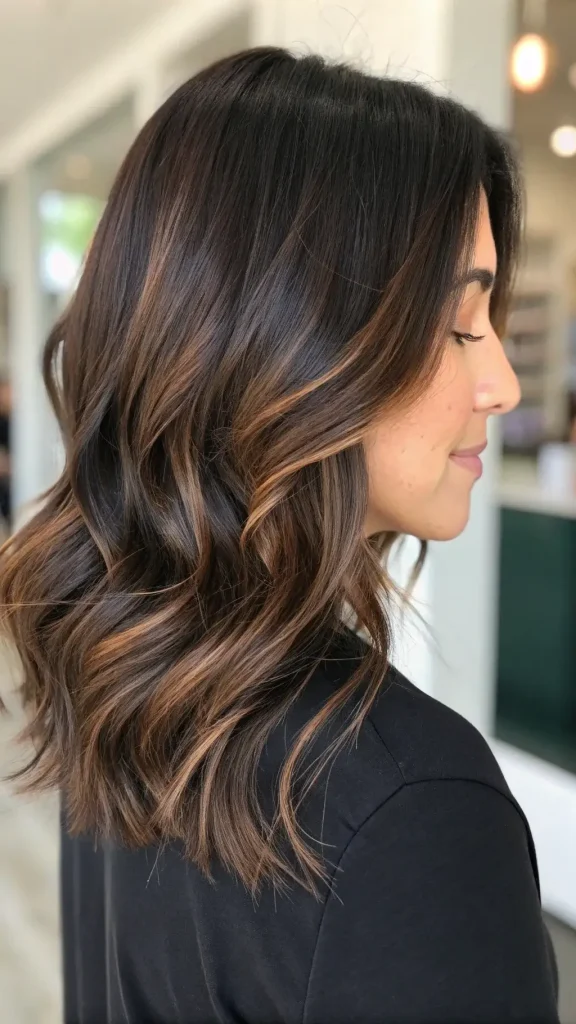 Mocha Brown Balayage Hair Color Ideas (7)