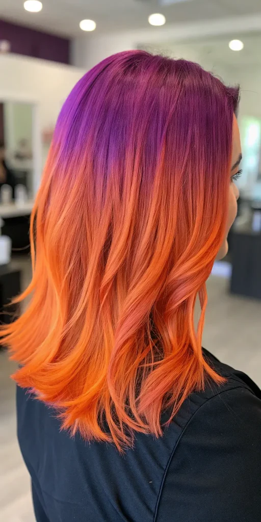 Orange and purple hair idea (9)