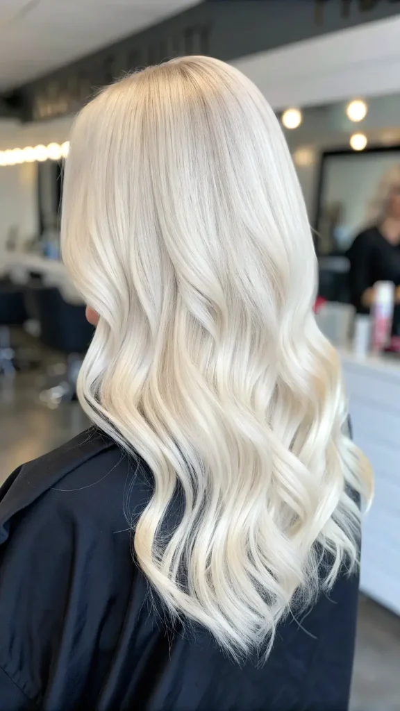 Platinum Blonde Hair Color Idea (10)