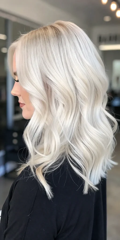 Platinum Blonde Hair Color Idea (3)