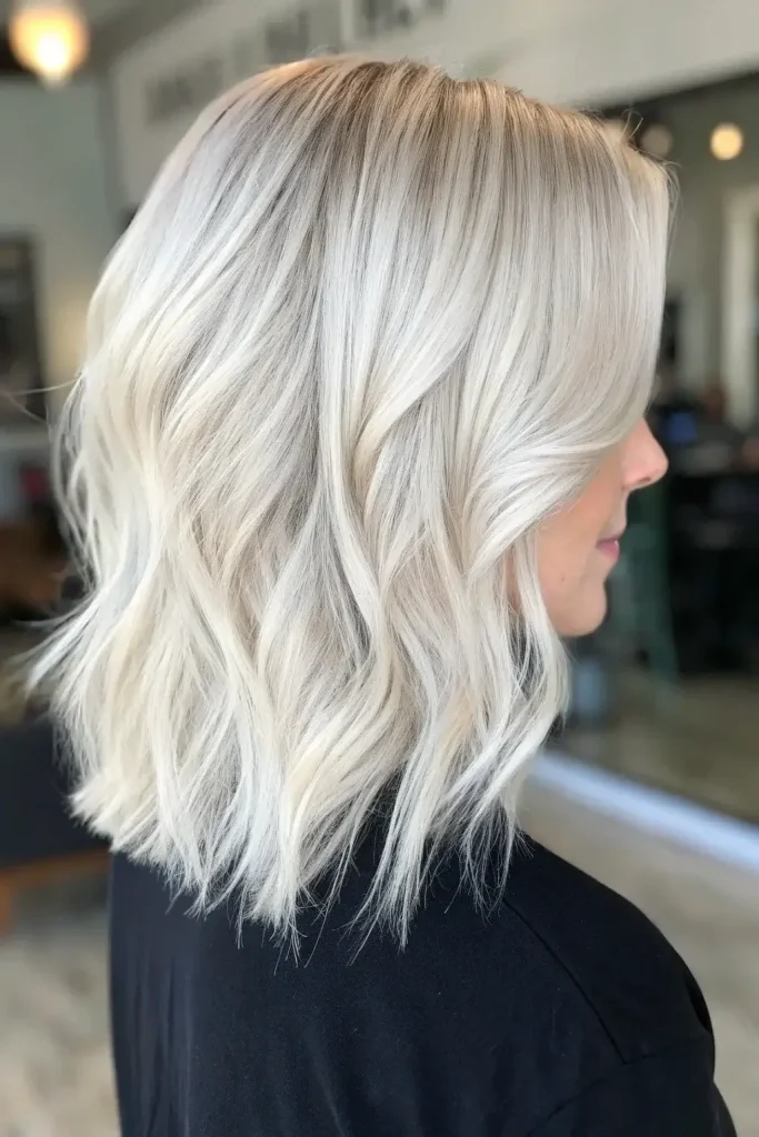 Platinum Blonde Hair Color Idea (5)