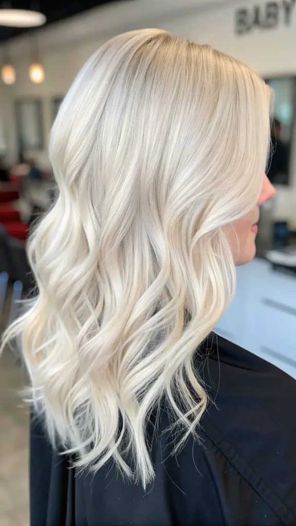 Platinum Blonde Hair Color Idea (7)