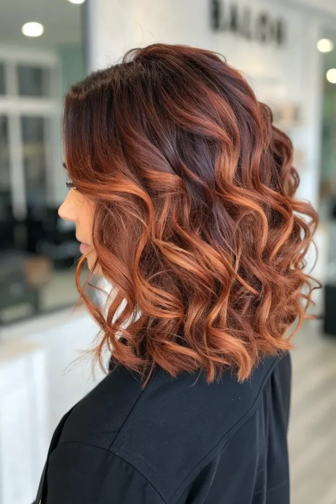 Red Balayage Hair Color Brunettes (5)