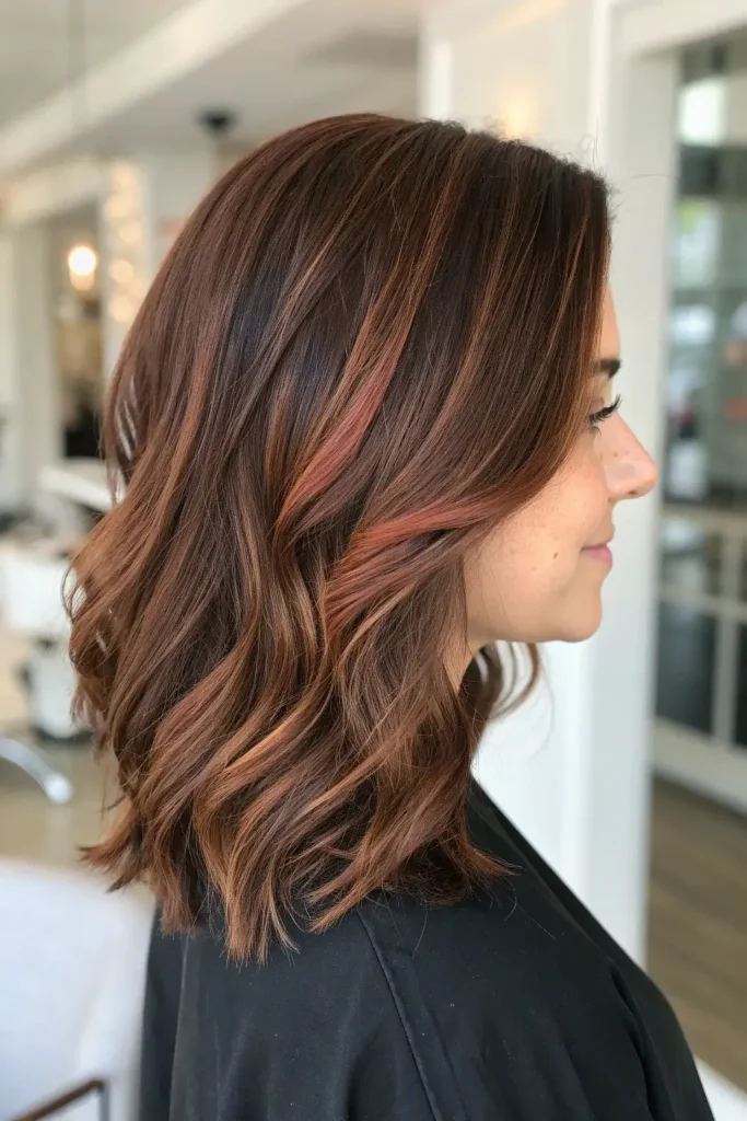 Red Balayage Hair Color Brunettes (8)