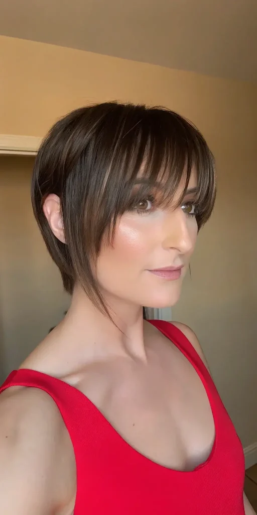 Short Hair Styles for Round Faces (7)