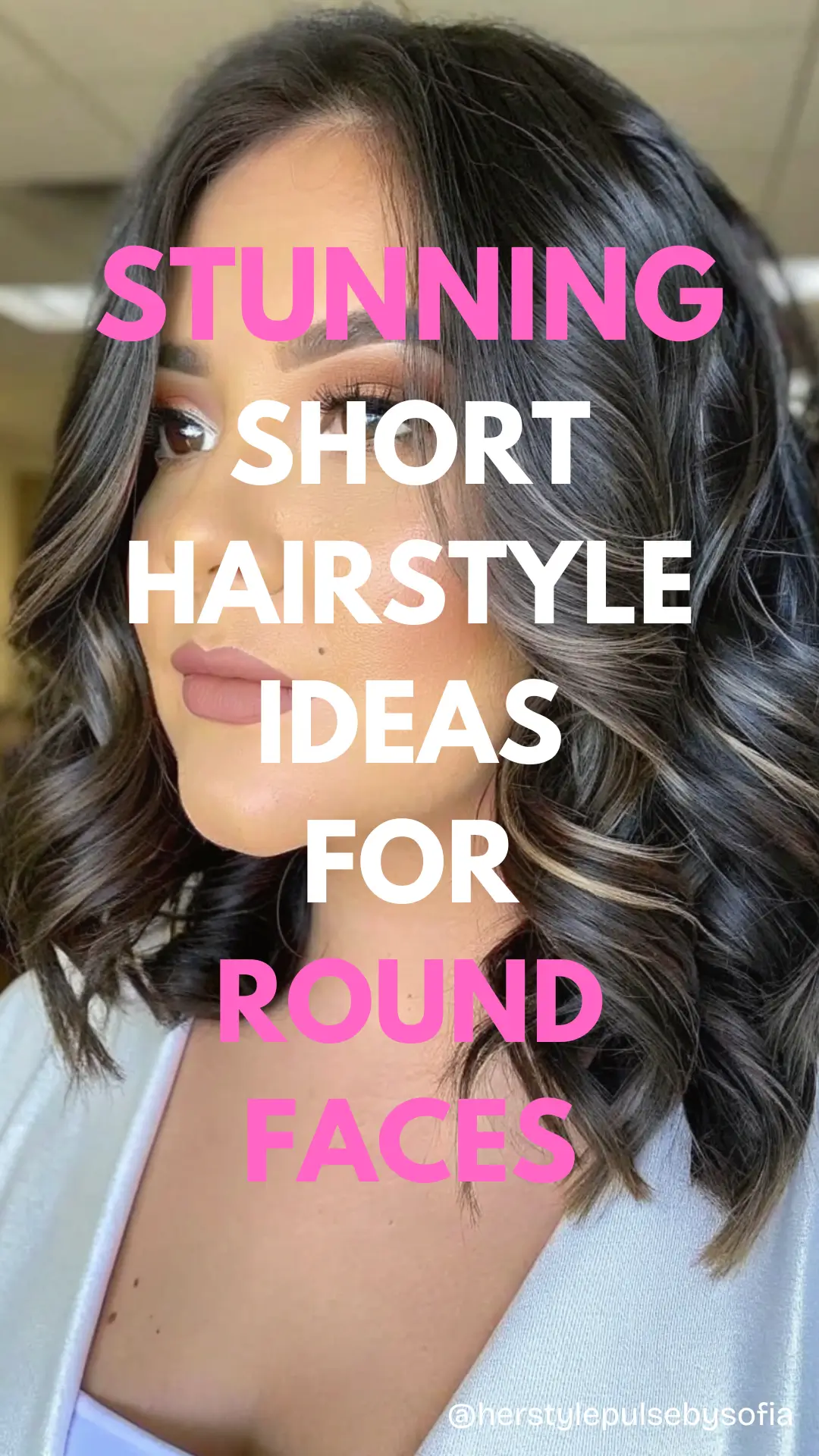 Short Hair Styles for Round Faces