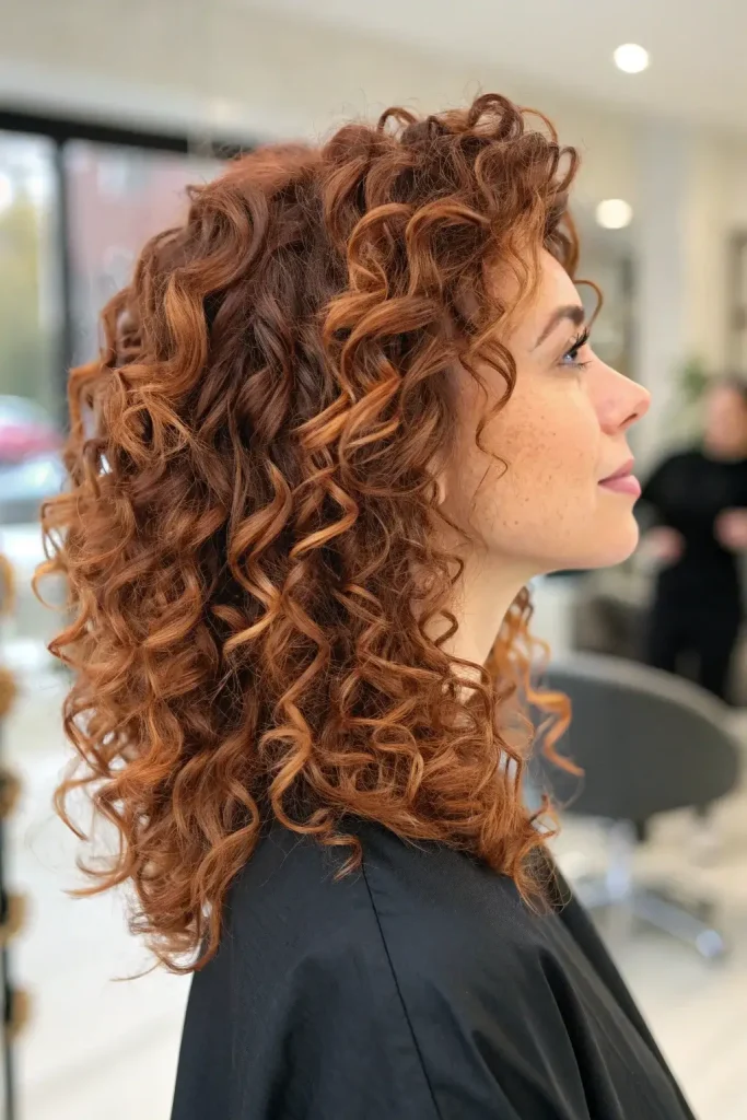 auburn balayage hair color (8)