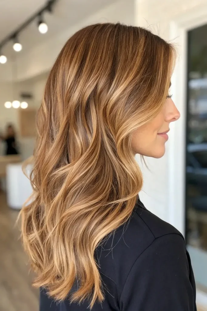 caramel mocha hair color idea (2)