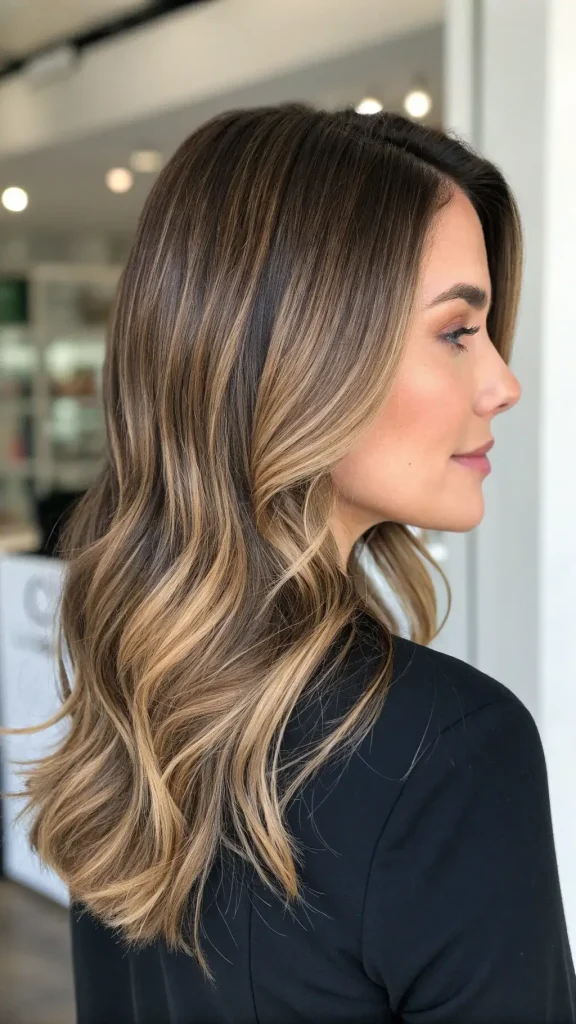 champagne blonde balayage hair (1)
