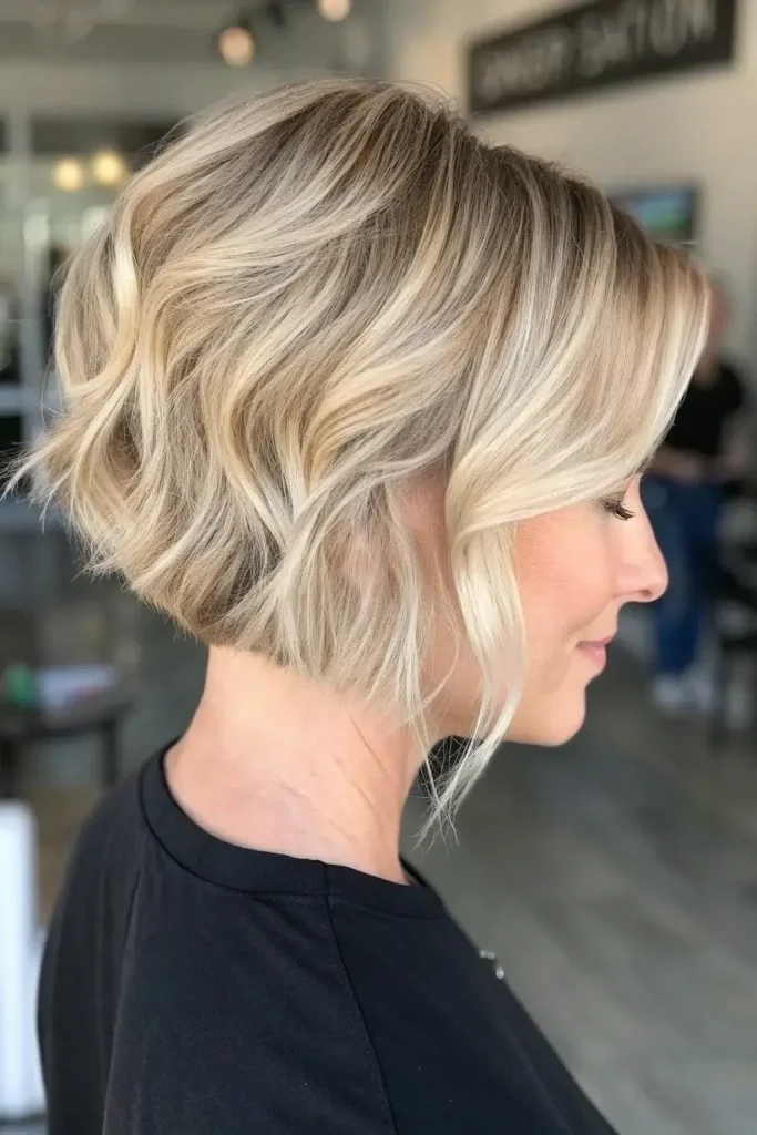champagne blonde balayage hair (10)