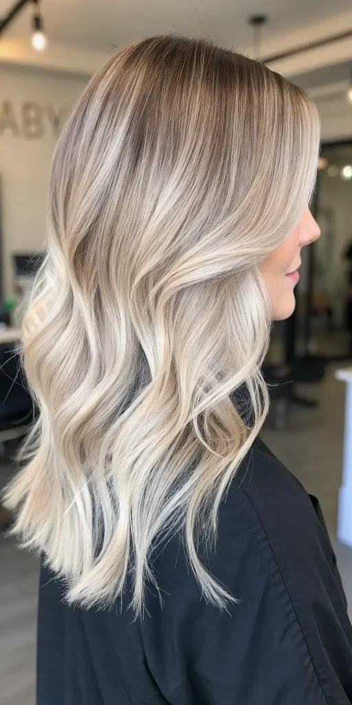 champagne blonde balayage hair (3)