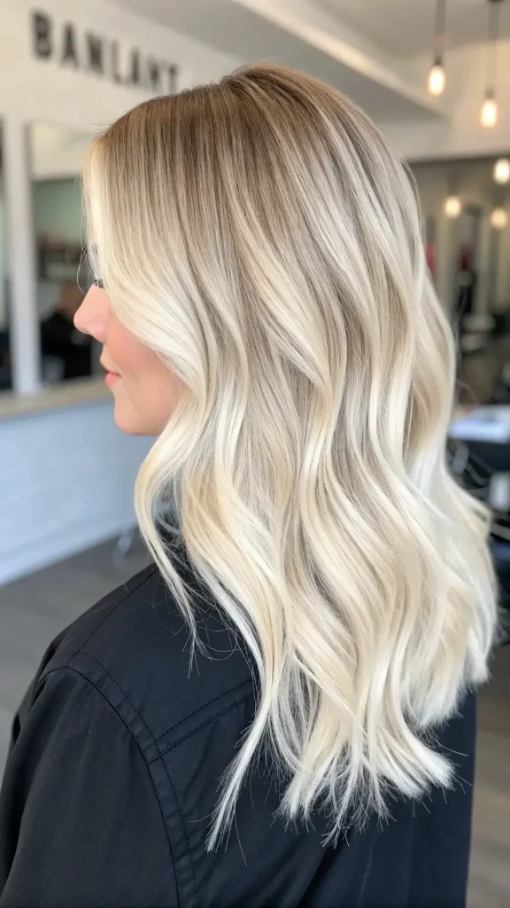 champagne blonde balayage hair (7)