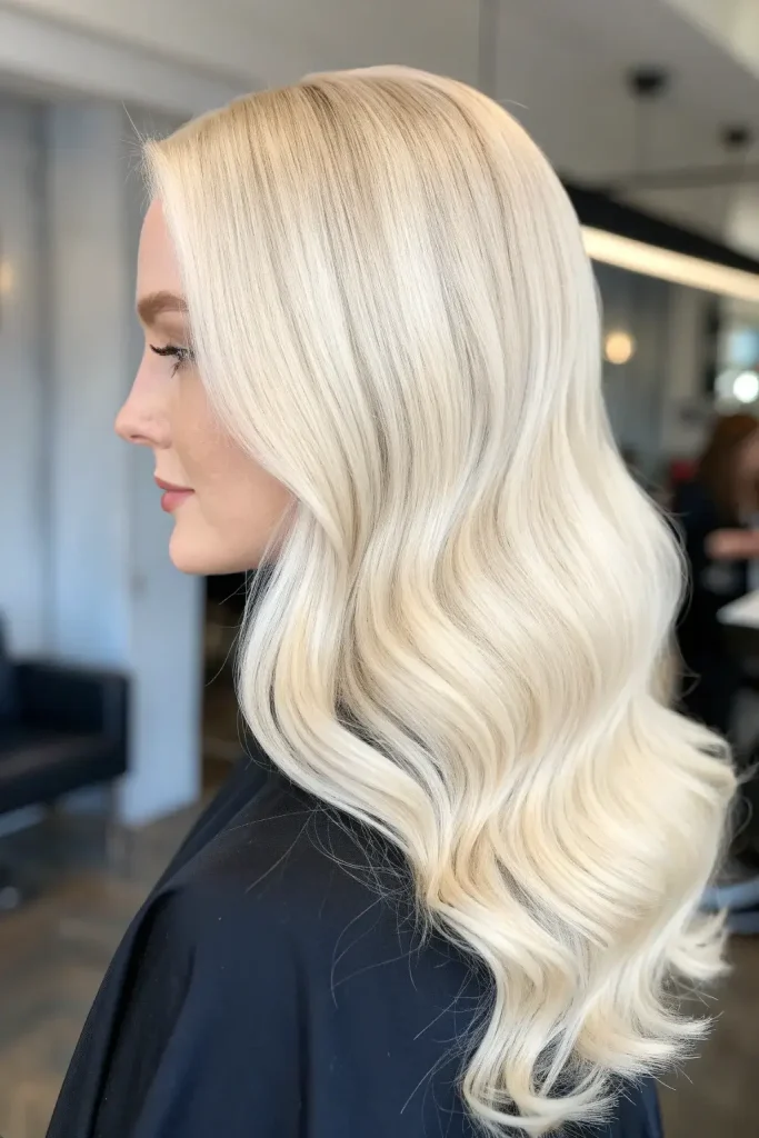 creamy beige blonde hair color (5)