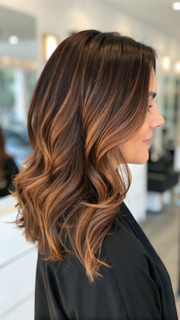 espresso hair color with highlights (1)