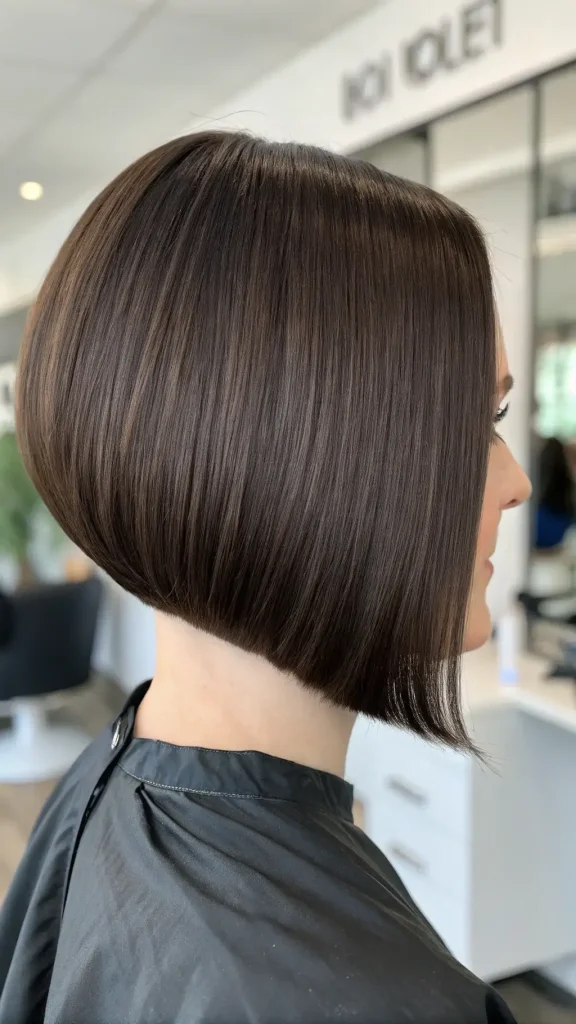 expensive brunette hair color short hair (1)