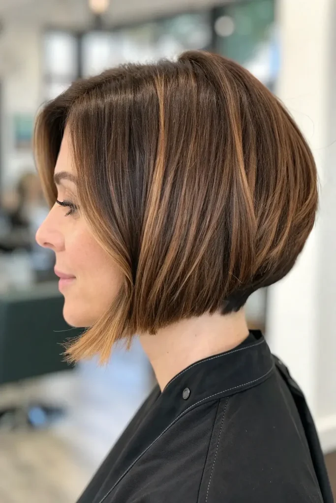 expensive brunette hair color short hair (2)