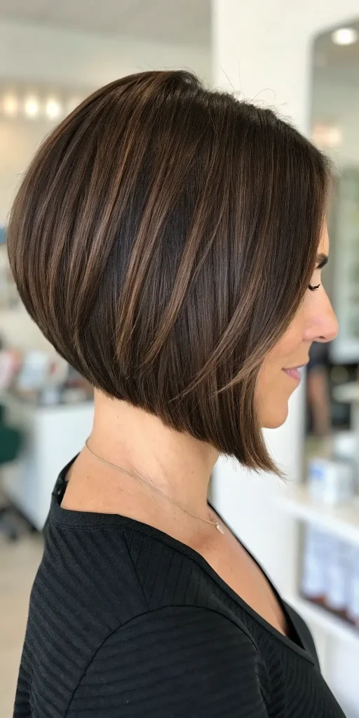 expensive brunette hair color short hair (3)